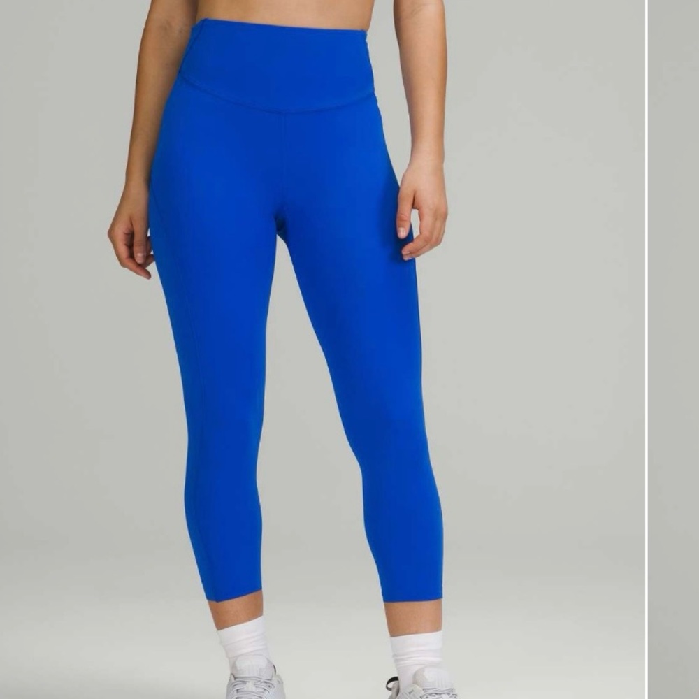 NWT Lululemon Base Pace High-Rise Crop 23’ Blazer Blue